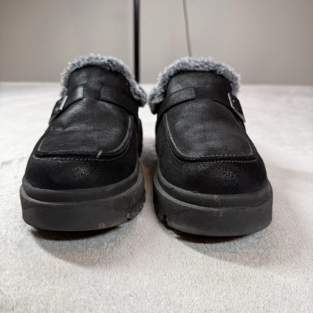 Skechers Women’s Shindigs Forever Reel Mules Women’s 8.5 Black Faux Fur - Picture 7 of 10